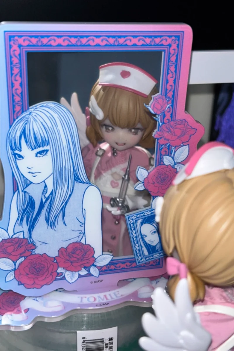 In Stock Original Nullset Junji Ito Tomie Kawakami Acrylic Decor Anime Tomie Kawakami Collectible Festival Kawaii Gifts