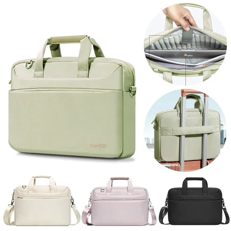 

Laptop Shoulder Bag 13.3 14 15.6 inch Notebook Messenger Handbags for MacBook Air Pro 13 15 16" HP Dell Lenovo Asus Acer Surface