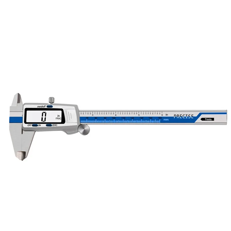 BOFO Et52 Stainless Steel Caliper 150Mm 6 Inches Measuring Instrument Electronic Display Vernier Caliper Micrometer
