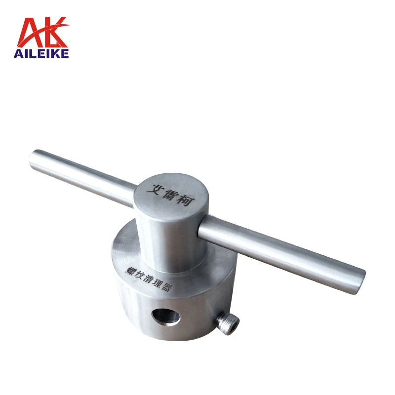 

AILEIKE Manual Calibration Thread Cleaner Pressure Gauge for Test Instrument Accessory M20 X1.5 Joint M14 X1.5Other Customizable
