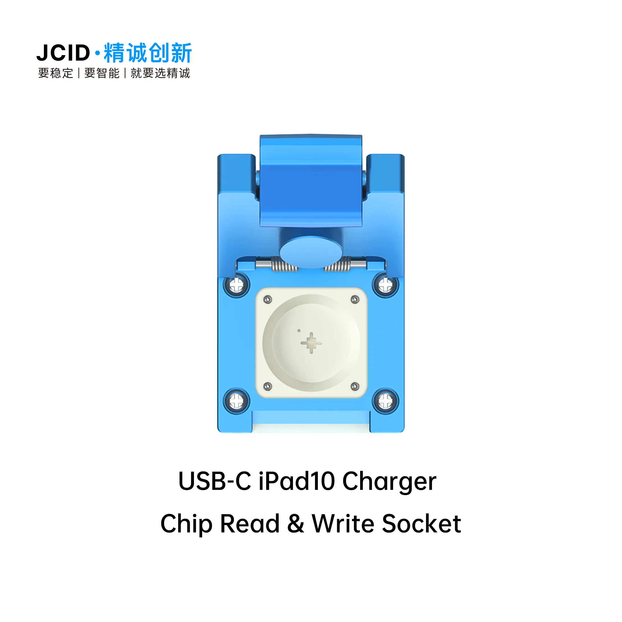 JC V1S Pro EEPROM IC Chip Lettura Modulo di scrittura USB-C iPad10 Chip caricabatterie Presa R&W per iPhone 6-15PM /iPad 10 Air5 Nessun smantellamento