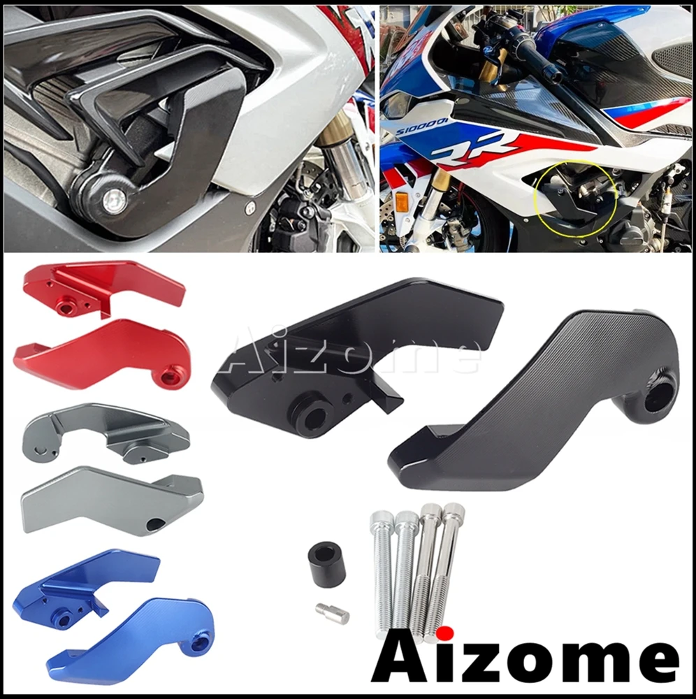 

S 1000 RR Frame Sliders Aluminum Motorcycle Engine Crash Pad Falling Protector Guard For BMW S1000RR 2019 2020 2021 2022 2023