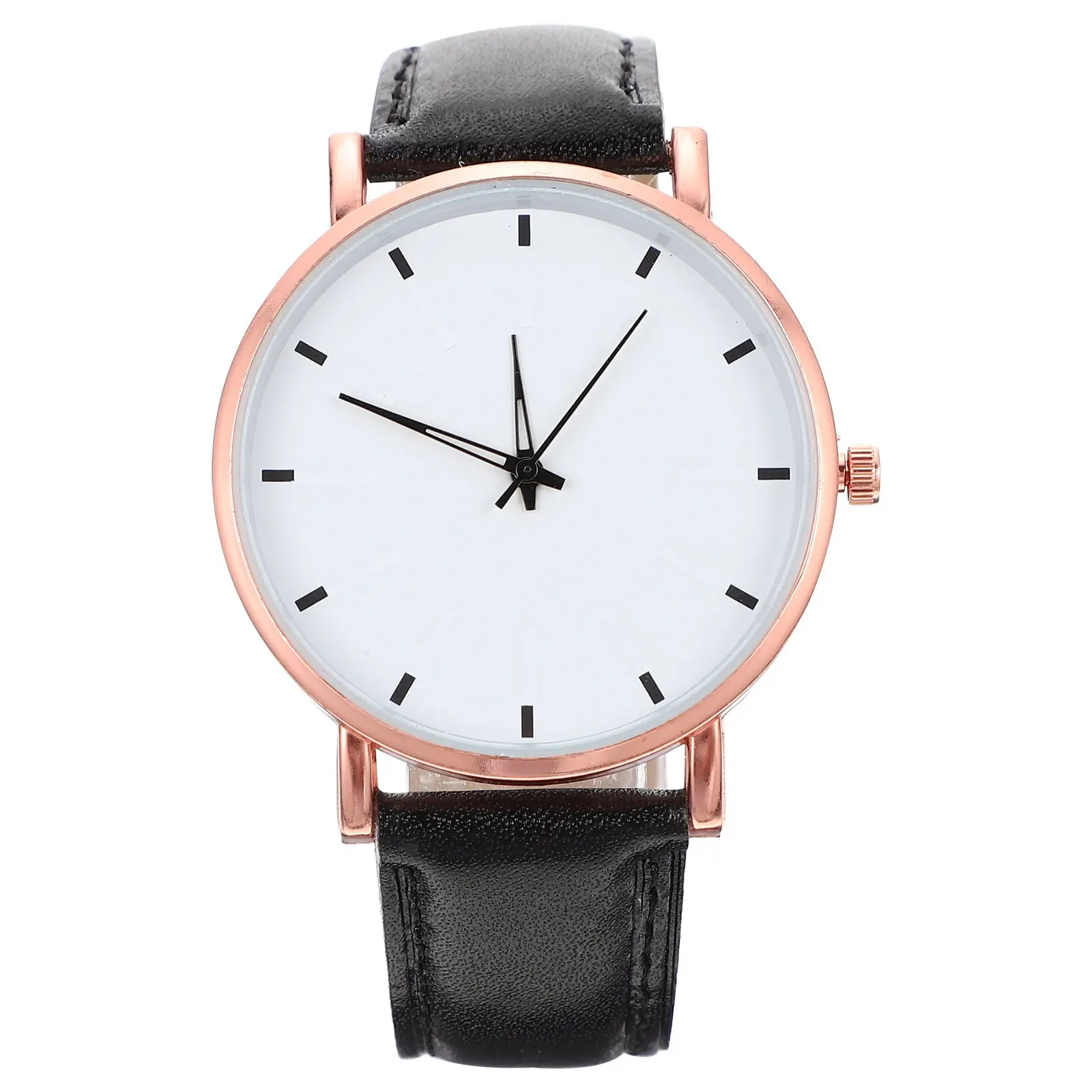 Men Wristwatch Thin Quartz Watch Belt Design Simple Color Delicate Appearance Excellent Craftsmanship Accurate