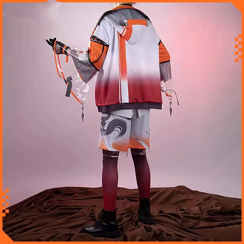 YouTuber Virtual Cosplay Traje para Homens e Mulheres, VTuber Kitami Yusei, Uniforme Casual, Roupas de Role Play, Fato de Halloween, Moda