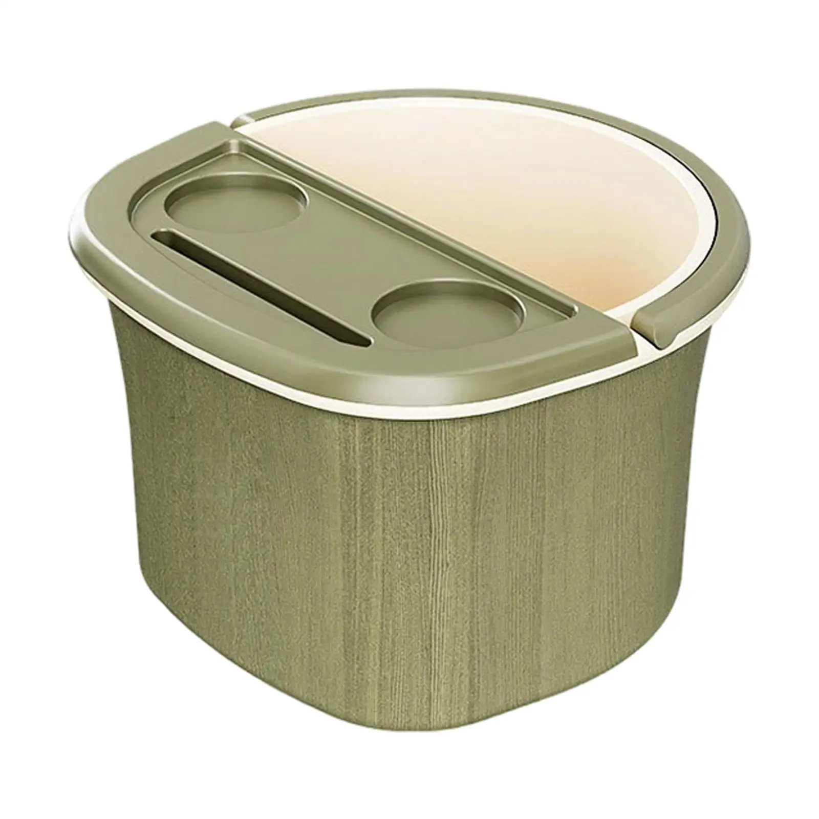 Foot Bath Soak Tub Feet Soaking Tub,Multifunctional,Space Saving Feet Bath Basin SPA Foot Bucket for Camping Home Living Room