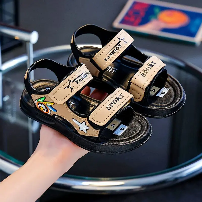 

Новые детские летние аквашузы 2026 года: модные пляжные сандалии с мягкой нескользящей подошвой для мальчиков