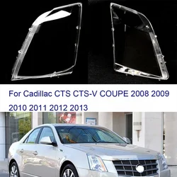 Headlight Cover Lens Glass Shell Headlamp Transparent Lampshade Case For Cadillac CTS CTS-V COUPE 2010 2011 2012 2013 2014 2015