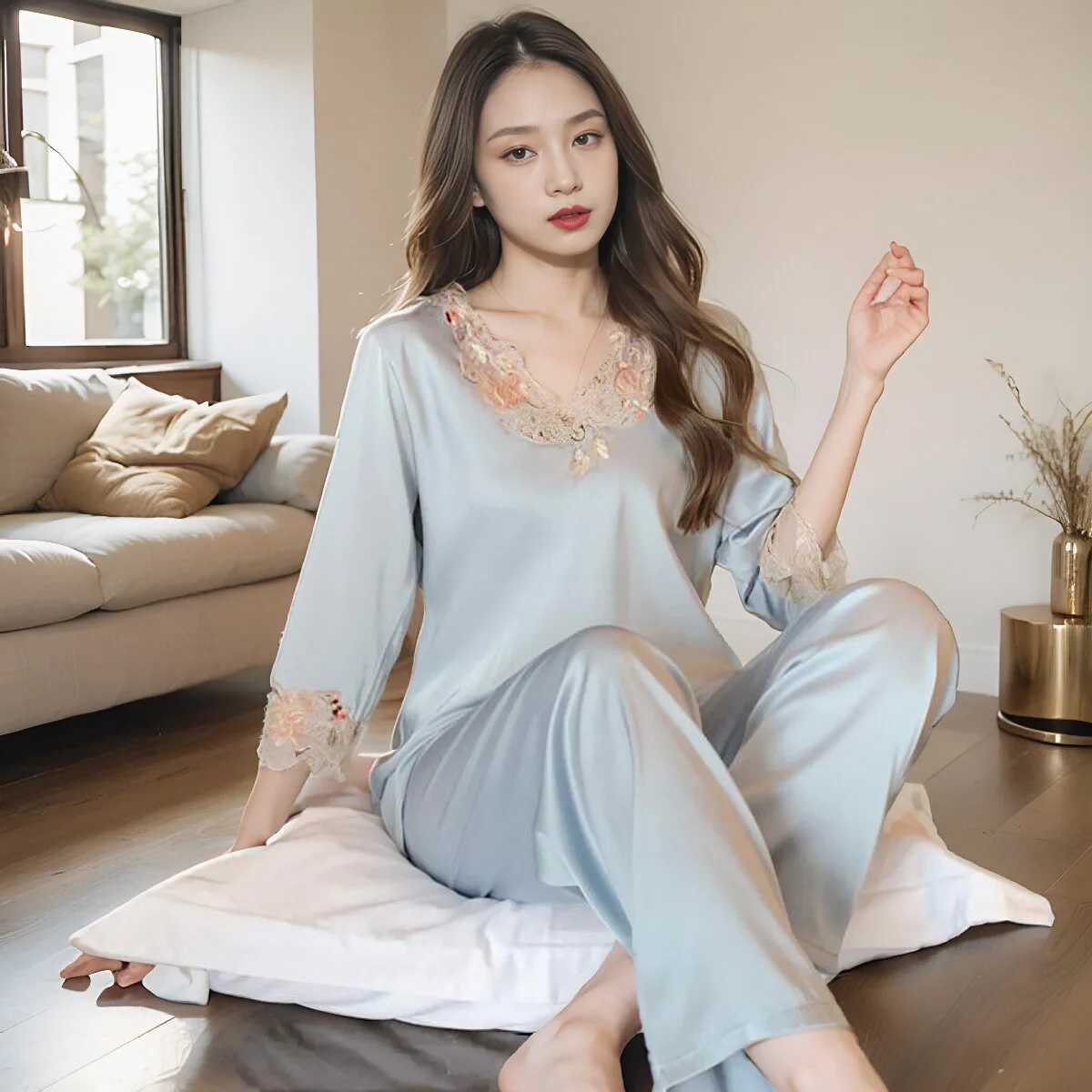 ensemble-de-vetements-de-nuit-en-soie-pour-femmes-vetements-de-maison-sexy-ete-manches-longues-printemps-automne-style-luxe-leger-col-en-v-robe-mi-longue