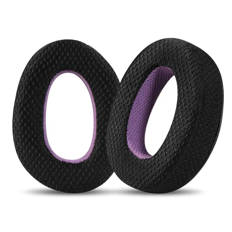 YAYINCC Ersatz-Ohrpolster aus atmungsaktivem Mesh-Gewebe für Sennheiser GSP300 GSP301 GSP302 GSP303 GSP350 GSP370 GSP Headset – Detail 4