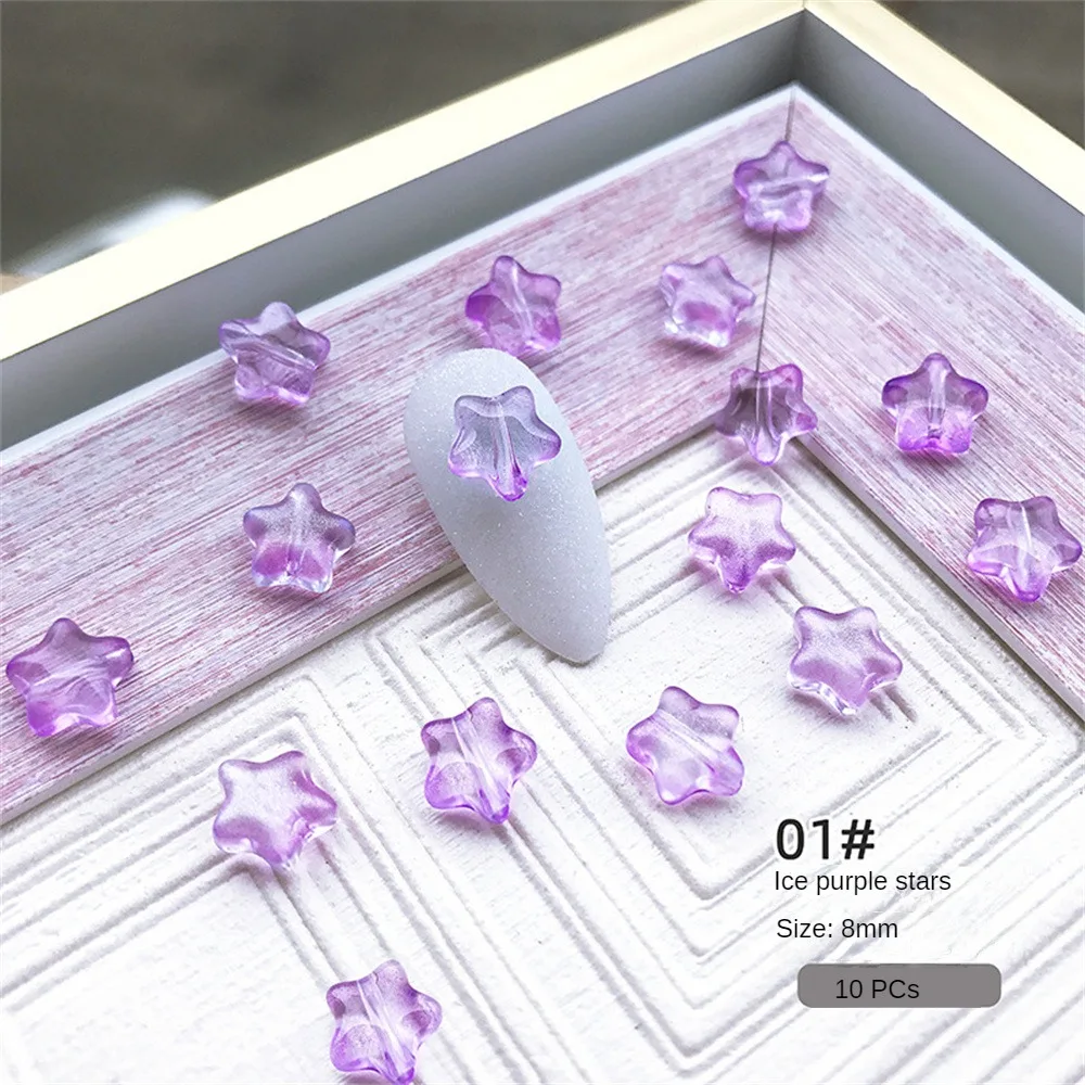 Giftig frei und sicher Nagel dekoration modisch und gut aussehend Little Star Schmuck einheitliche Farbe hochwertiges Material das neue