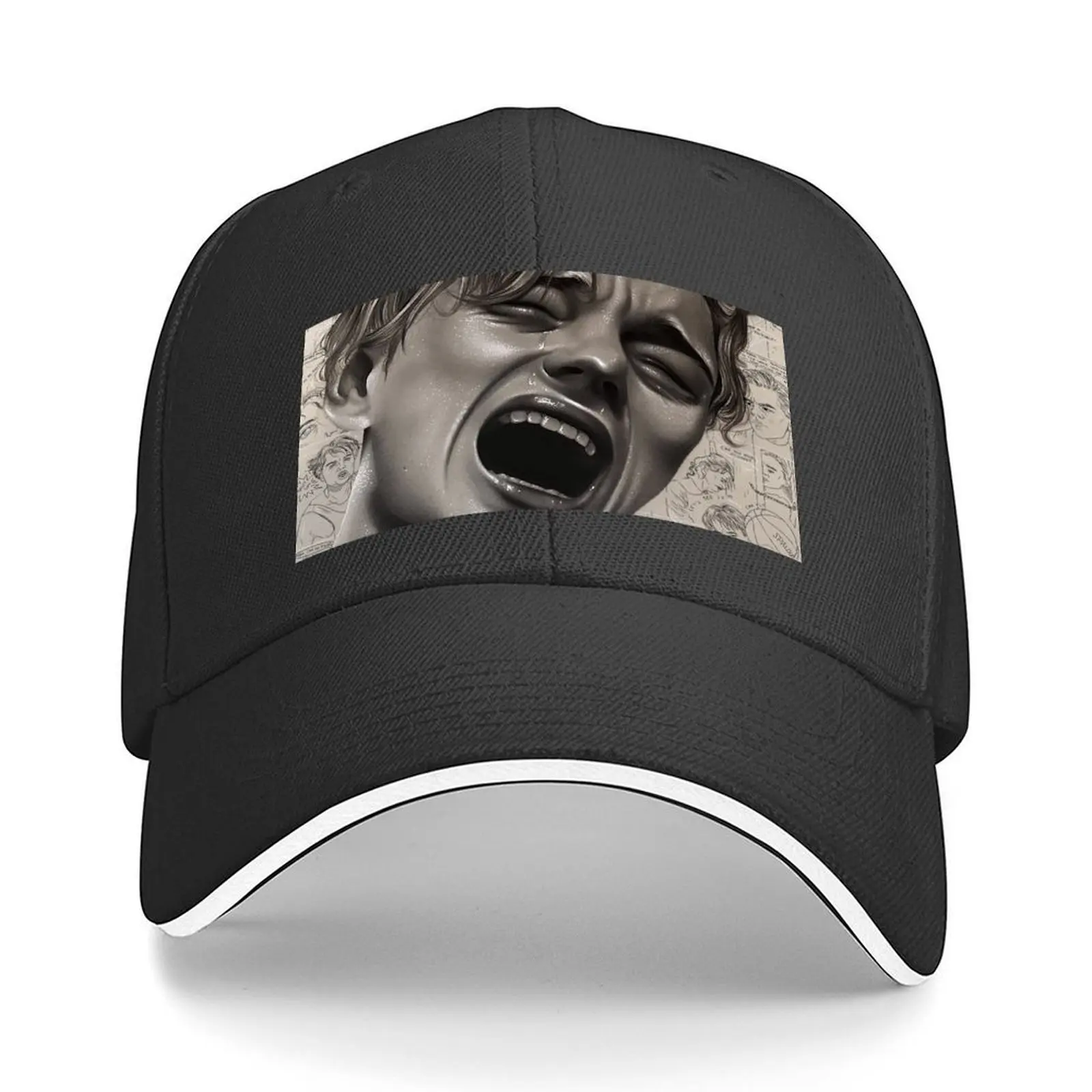 جيم كارول - ليوناردو دي كابريو - يوميات كرة السلة رسم قبعة بيسبول Sunhat قبعة رياضية قبعات نسائية للشمس للرجال