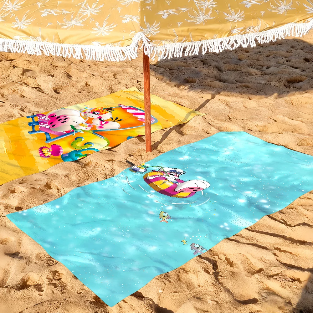 Cartoon Diddl Towel Towels For Beaches Yoga Studios Gyms Hot Springs Swimming Pools And Picnics