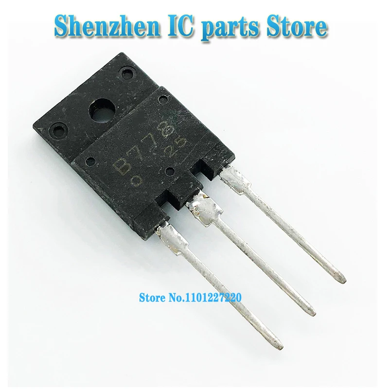 10pcs/lot=5PCS* 2SB778 5PCS*2SD998 B778 D998 TO-3P new original In Stock