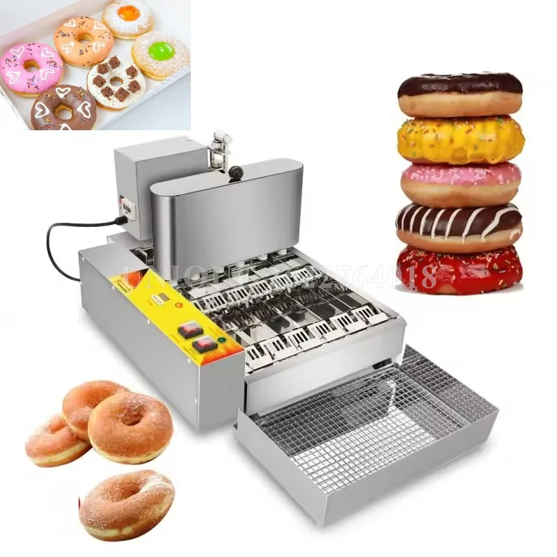 

Commercial High Quality Mini Automatic Donut Making Machine for Bakehouse Catering Industrie Stainless Steel Doughnut Makers