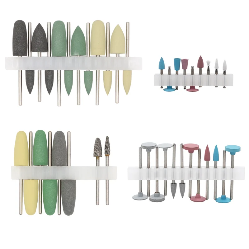 

12pcs/Set Dental Composite Polishing Kit For Low Speed Handpiece Resin Polishing Burs Drill Polisher Rotary Dentista Lab Tools