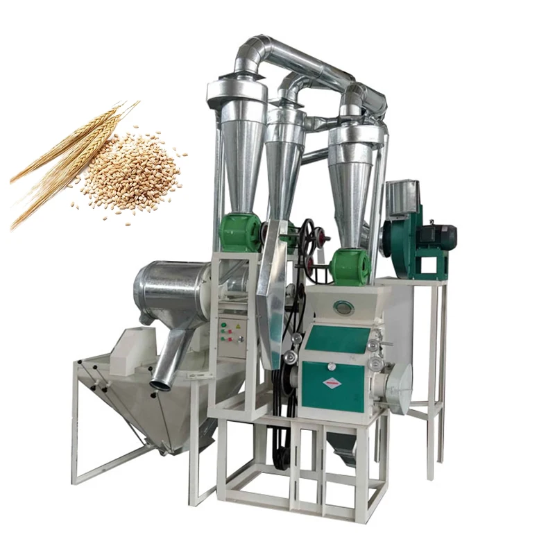 Multifunction Maize Flour Mill Machine Rice Wheat Corn Milling Machine 100-150kg/h