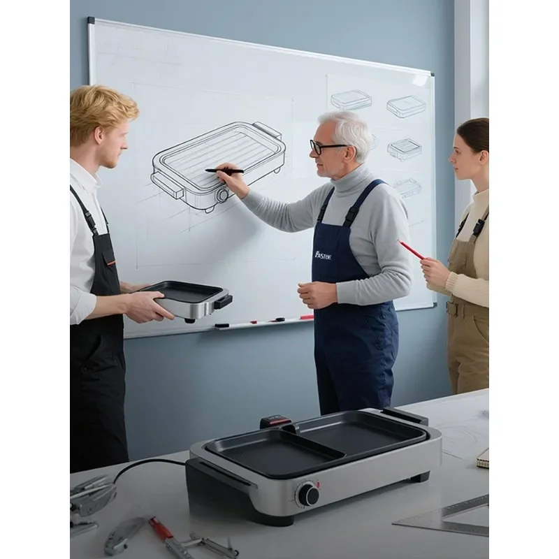 Grill pan Electric Household Special pan for grilled fish Electric grill
