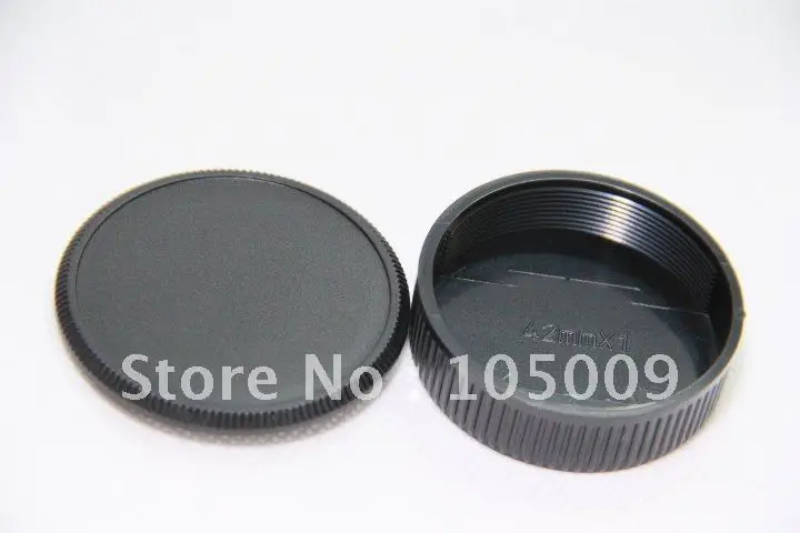 front Rear Lens Cap / Cover+Camera Body Cap for m42 42mm Praktica Zenit Mount