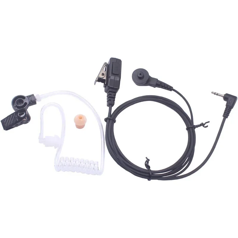 

Tube Air Earpiece Headset Big PTT Mic Speaker Headphone for Motorola MTH800 MTH850 MTP850 MTS850 MTH600 MTH650 Walkie Talkie