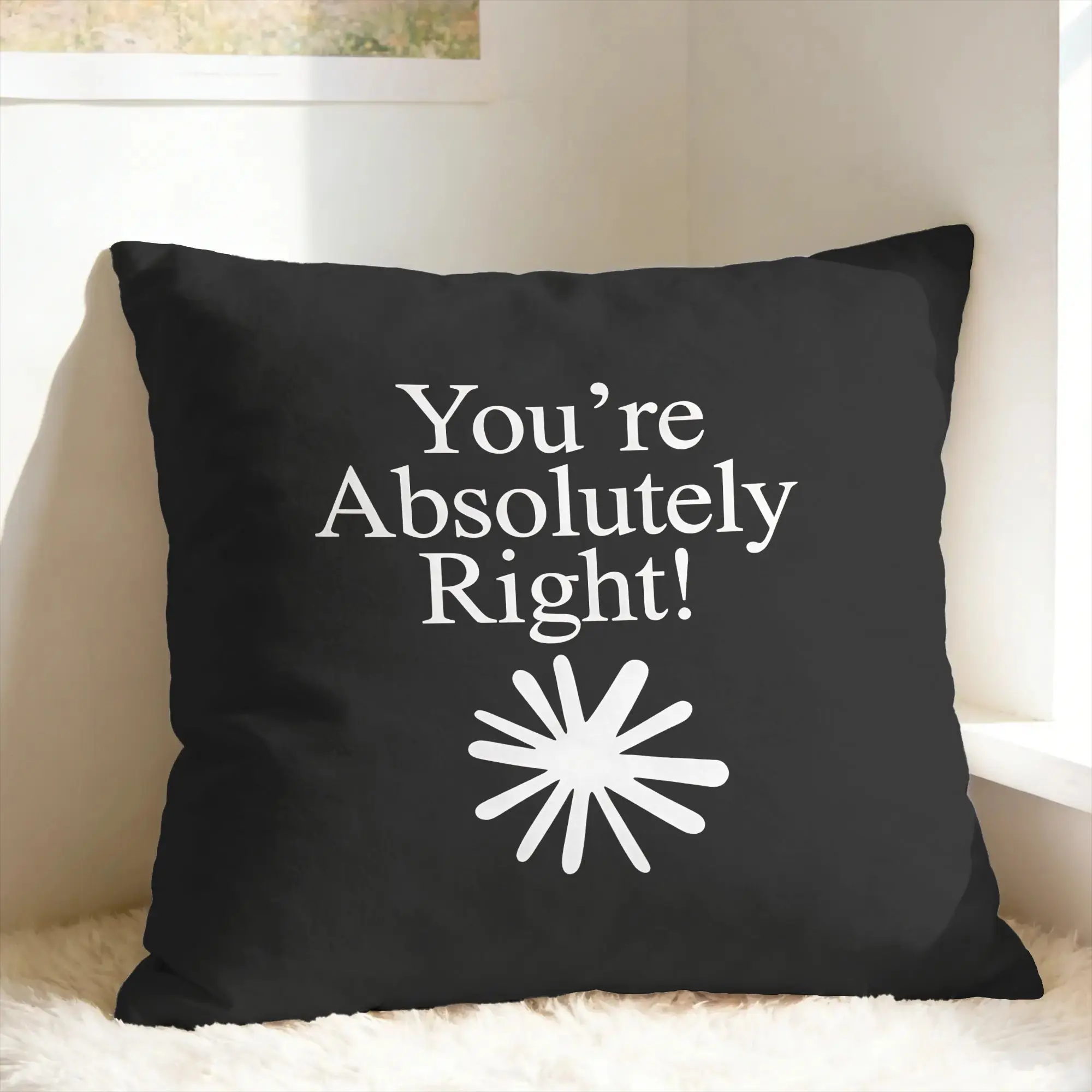 Pillow Cover Claude AI Coder Programmer Joke  Kawaii Pillow Case For Wedding Party Home Decor Pillowcases