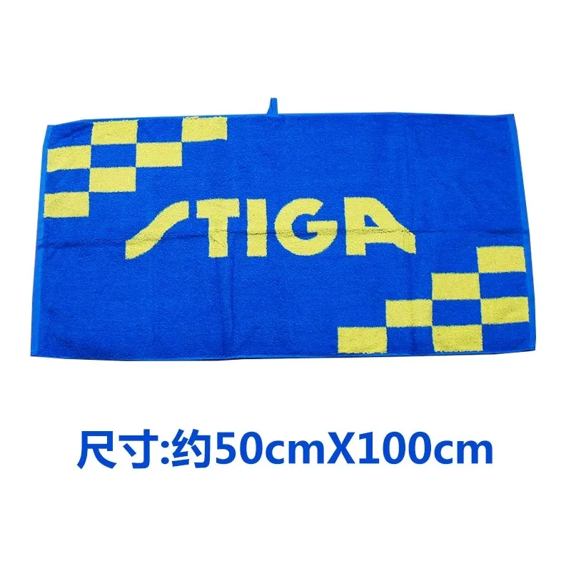 Stiga Sports Towel Fitness Sweat Speed Dry Professional Table Tennis Washcloth 100% Cotton Original Stiga table tennis towel