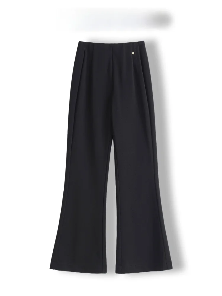 

Slimming High Waist Fish Tail Pants Hanging Effect Three Dimensional Eighteen Lengthened Tapered Leggings for Tall Women