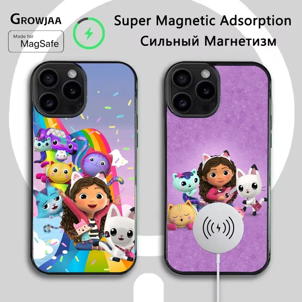 

Cute G-Gabbys D-Dollhouse Phone Case For iPhone 16e,16,15,14,13,12,11,Plus,Pro,Max,Mini Magsafe Magnetic Wireless Charging