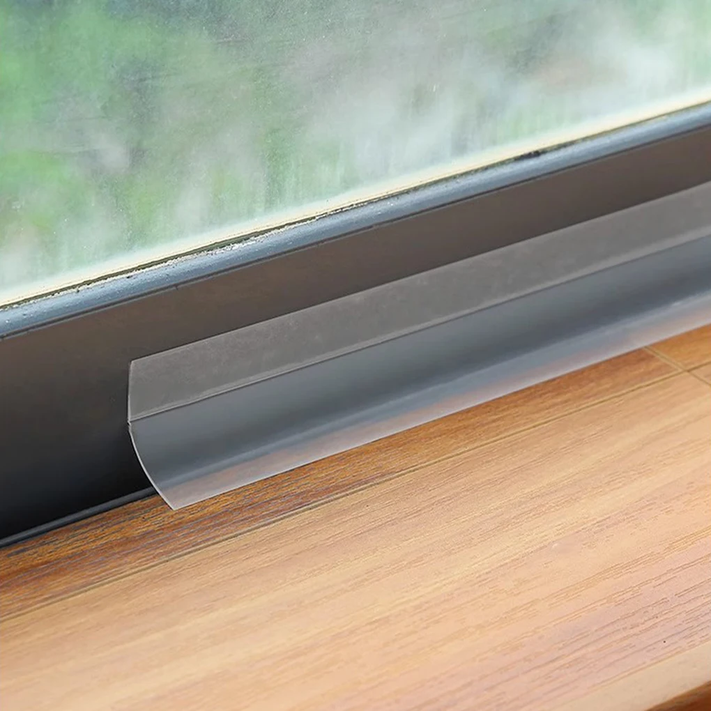 Striscia di tenuta in gomma autoadesiva da 2 pezzi, durevole e antigraffio |   Nastro antivento ad ampia applicazione Colore trasparente