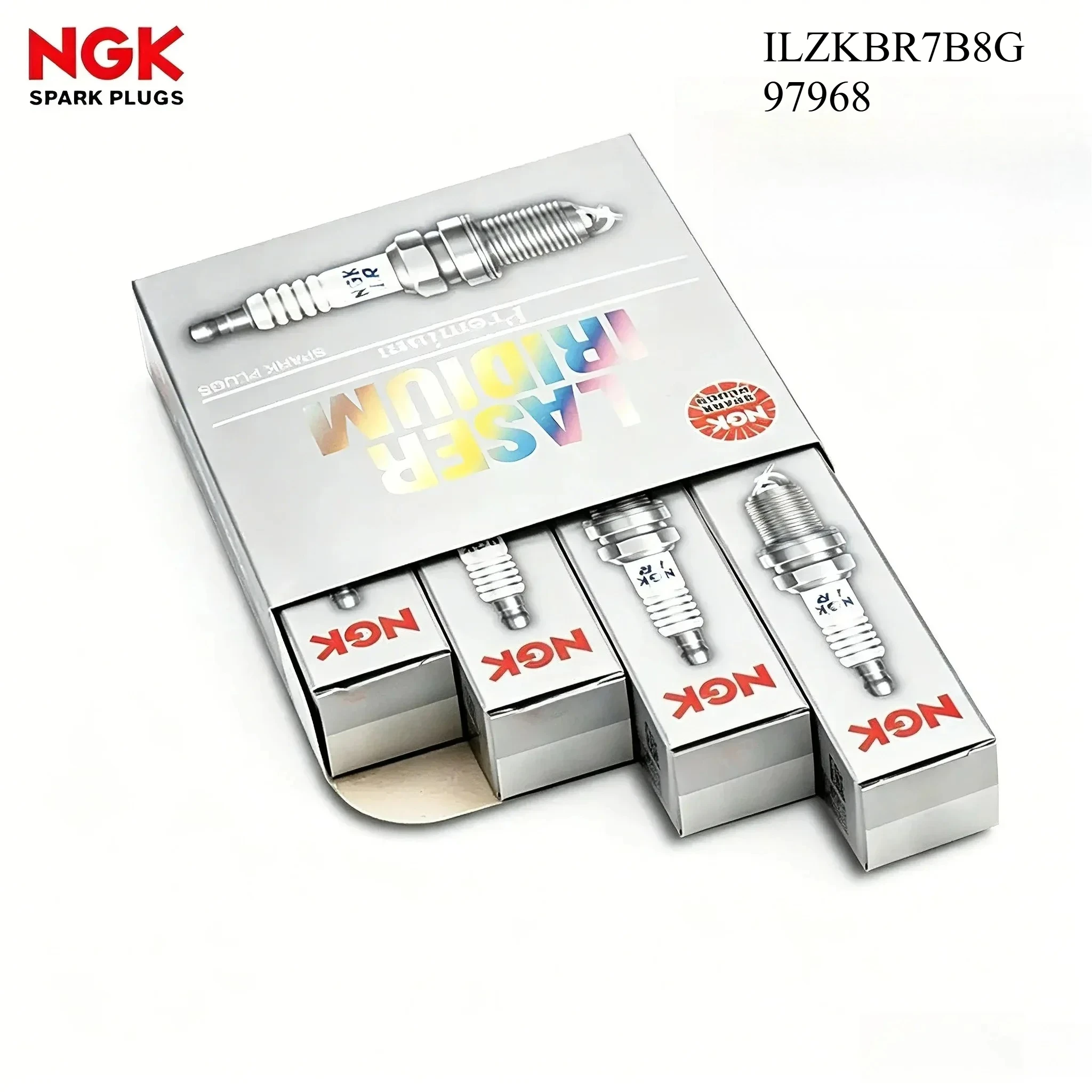 High Performance NGK ILZKBR7B8G Iridium Platinum Plug 4PCS Fit BMW 1 3 Series Reduce Vibration Eliminate Black Smoke