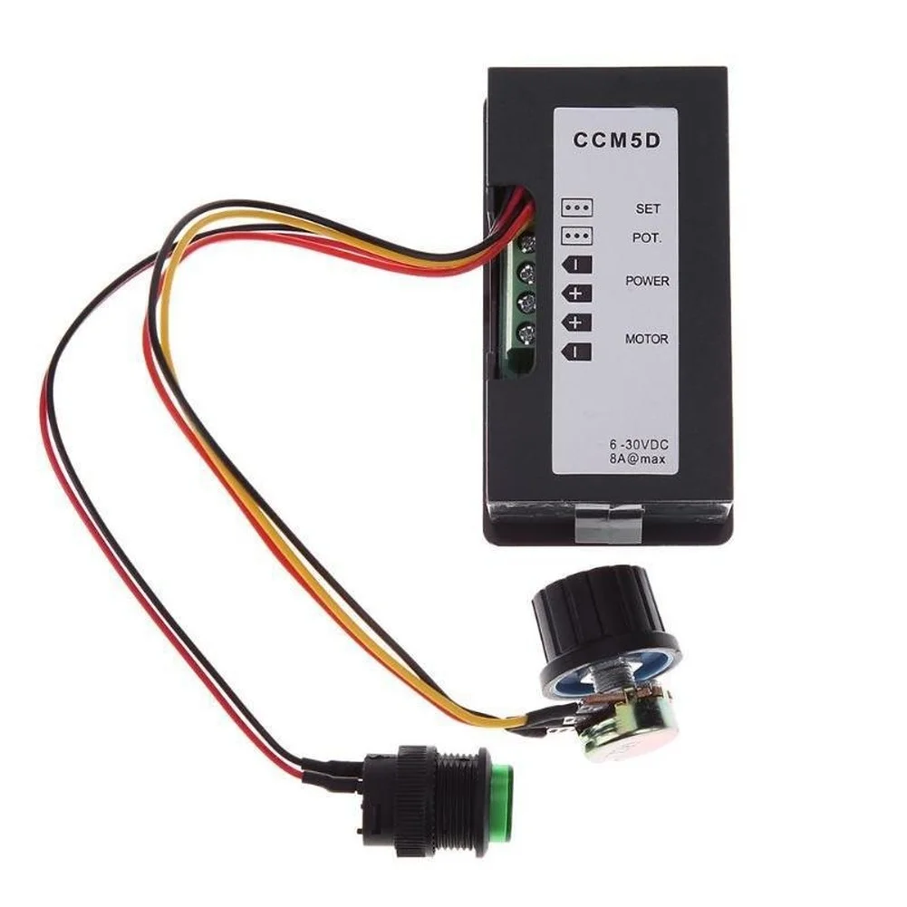 CCM5D 3 Digital Display LED 6V 12V 24V  For PWM Motor Controller Speed Regulator Supports DC 6V To DC 30V Input