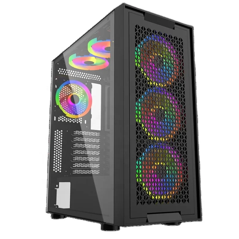 

Mini Itx Custom RGB Glass Desktop PC Gaming PC Tower Case