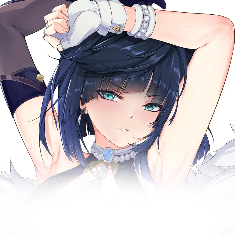 غطاء وسادة جينشين يلان تأثير داكيماكورا ، غطاء وسادة جسم فتاة مثير