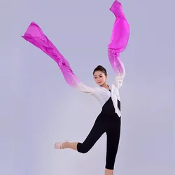 Gradient Chinese National Water Sleeve Dancewear Woman Yangko Dance Clothing National Enchanting Dance Outfit for Stage