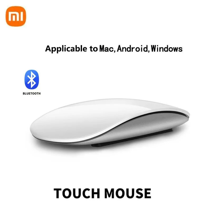 Xiaomi Mijia Wireless Mouse Suitable Tablet Notebook Wireless Bluetooth Touch Mouse Long Term Office Supplie Bluetooth Mouse