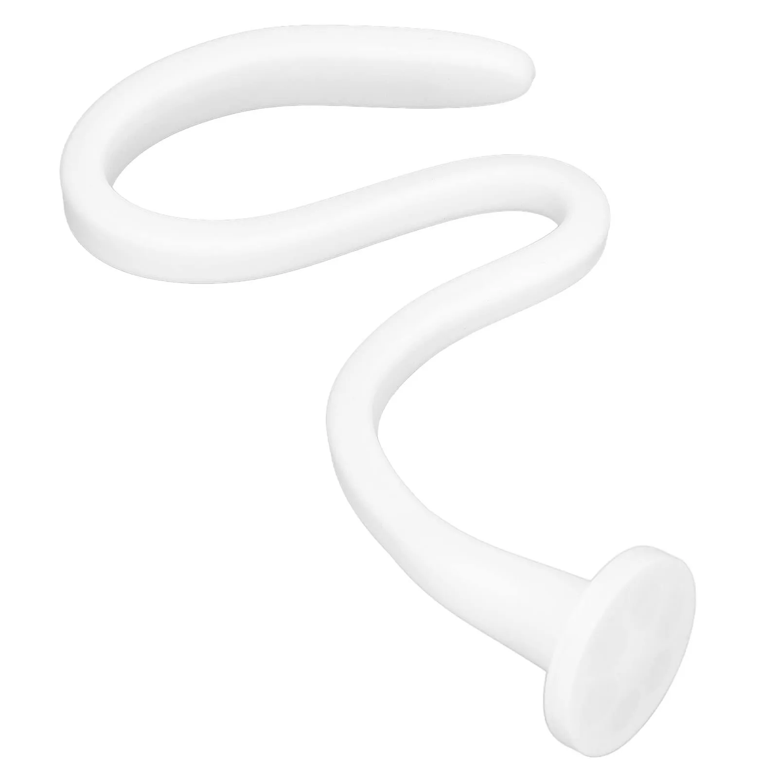 الأنماط الساخنة - دعامة وسدادة باب الغسالة ذات التحميل الأمامي - حامل باب الغسالة المغناطيسي مع قاعدة مغناطيسية، أبيض