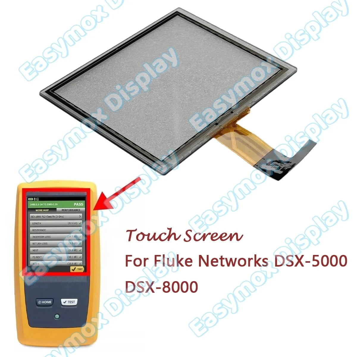 

Для Fluke Networks DSX-5000 DSX-8000 сенсорный экран планшета панель стекло