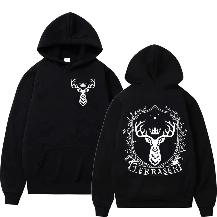 Sudadera con capucha para hombre, moda urbana de otoño e invierno estampado 