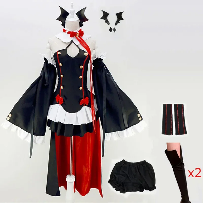 Coslan Of The End Owari no Seraph Krul Tepes Uniform Cosplay Anime Witch Vampire Halloween Costume For Women