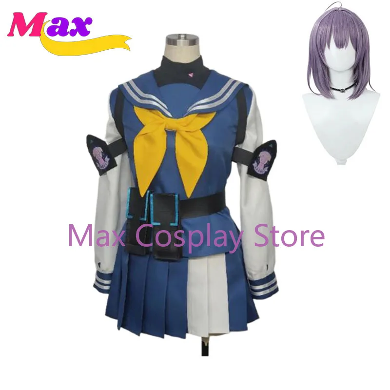 Max Cos New Game Blue Archives Rabbit Sorai Saki Cosplay Uniform Full Set Adult Man Woman Carnival Suit Customized size