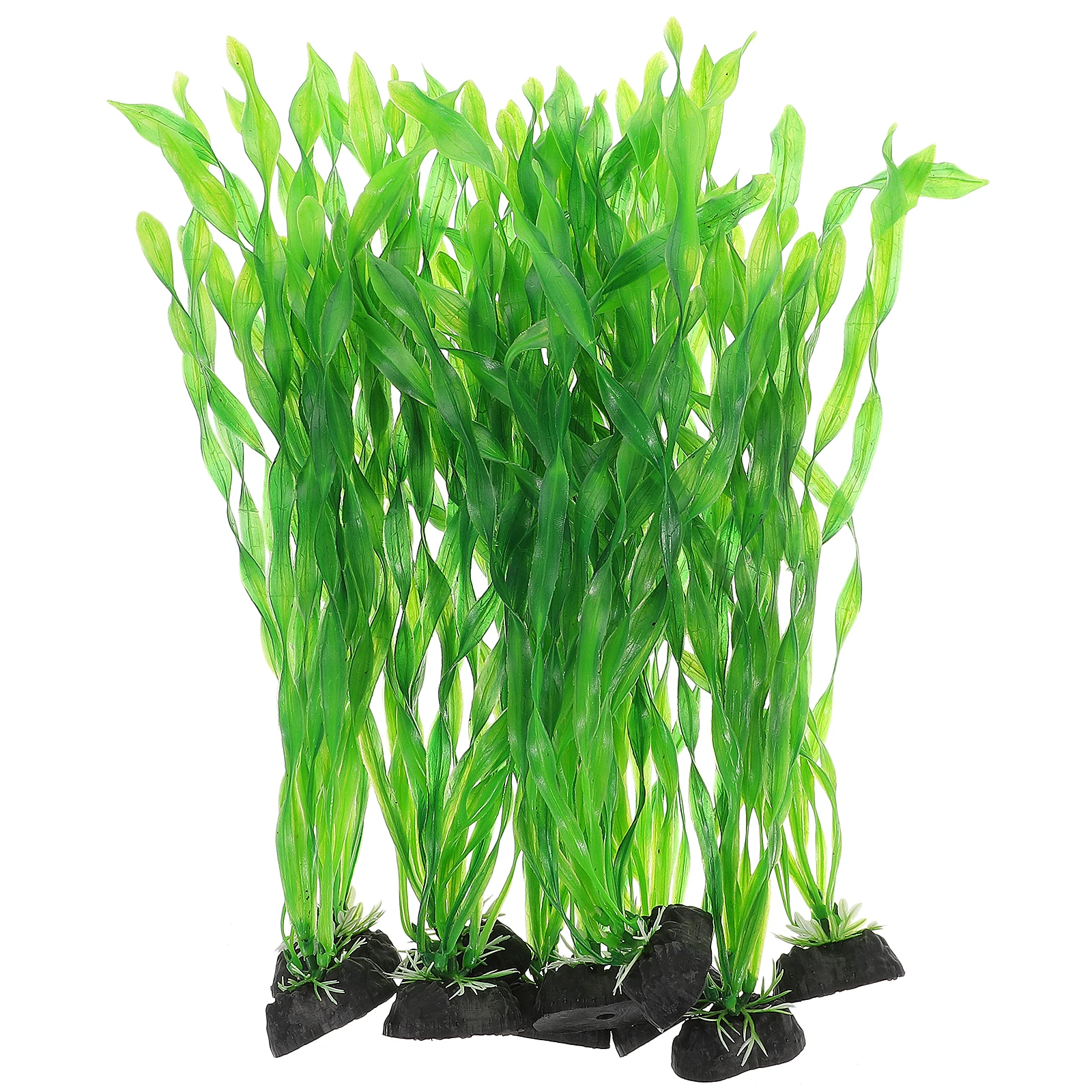 

10pcs Aquarium Plants Artificial Seaweed Plastic Fish Tank Lifelike Watergrass Realistic Simulation Plants For Fresh Saltwater