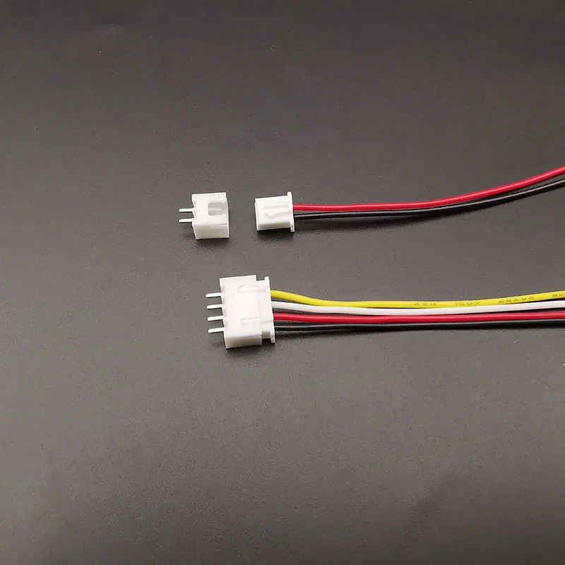 5Sets JST XH 2,54 Stecker Weiblich + Männlich Gehäuse 2/3/4/5/6/7/8 Pin Stecker XH 2,54mm Pitch Terminal Mit Drähte Kabel 26AWG 10/20CM – Detail 6
