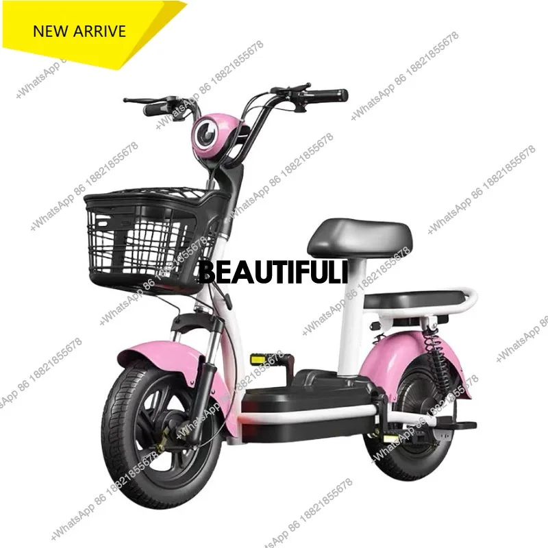 

M138 Cross-border dedicated electric vehicle adult commuter electric bicycle double battery car source factory