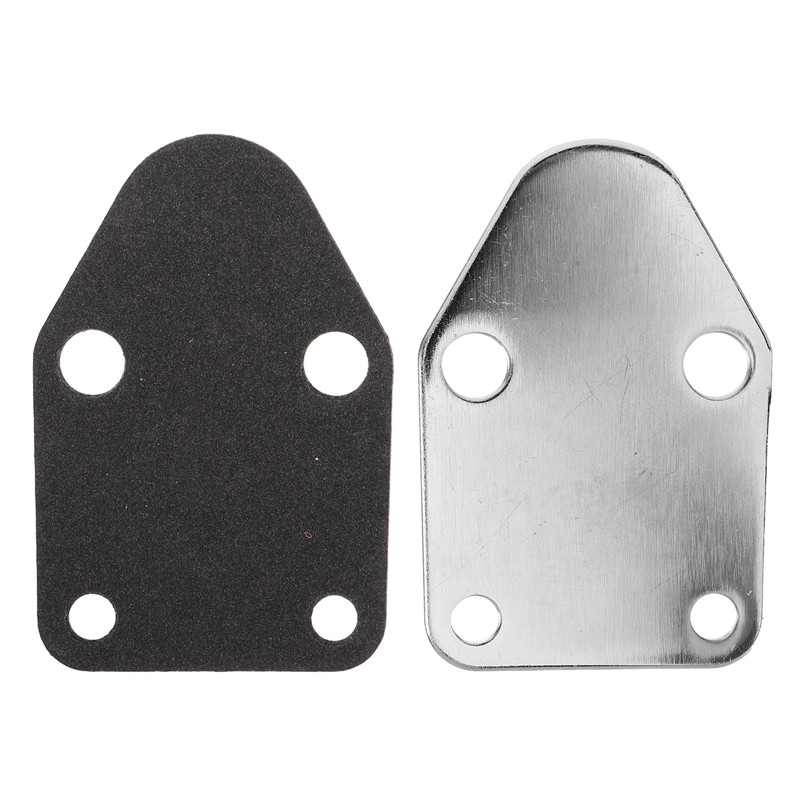 

1Set Automotive Fuel Pump Mounting Plate Heavy-Duty Metal Bracket for Engines 283 305 327 350 383 400 Reliable Oil Pump