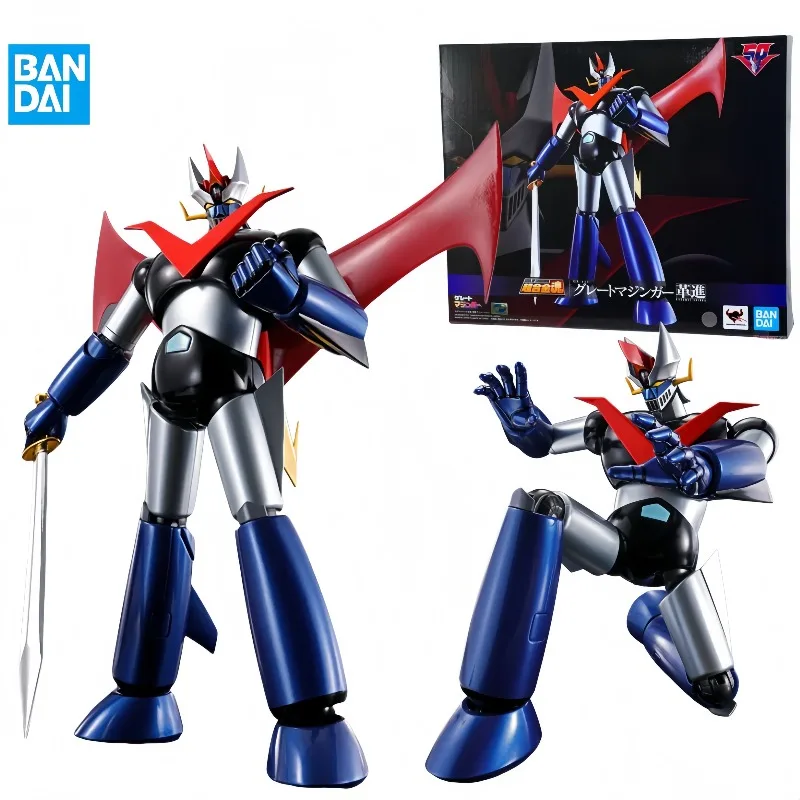 

Fast Shipping Bandai Genuine SOUL OF CHOGOKIN GX-111 Large Mazinger -KAKUMEI SHINKA- Anime Action Figure Collectible Model Toys