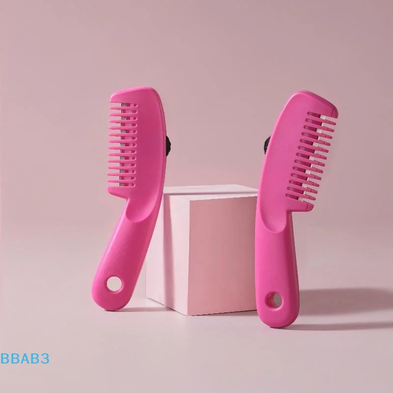 

【B】 Расческа для стрижки волос 2-в-1, ручной триммер для челки и инструмент для истончения легкой укладки и обслуживания волос в домашних условиях