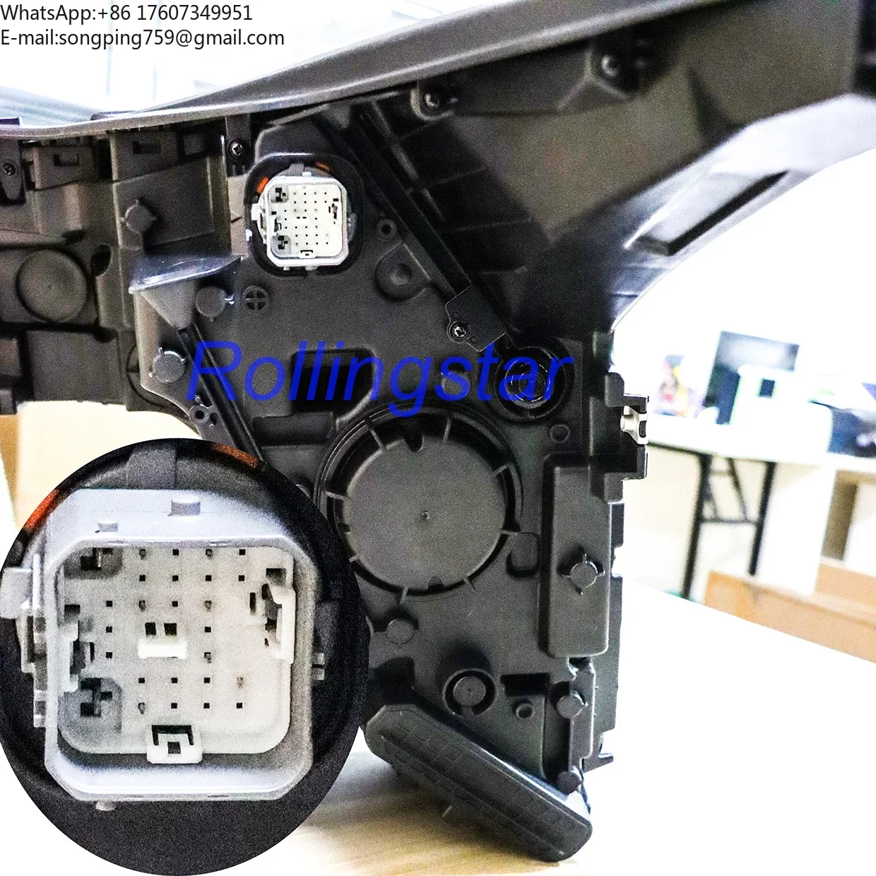Auto Parts New LED Headlight Assembly Compatible With 2024-2026 KIA K4 Left DRIVER Side LH OEM 92101GG240