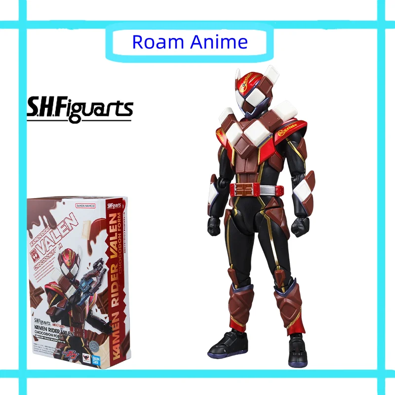 

Оригинальный Bandai SHF KAMEN RIDER VALEN Chocodon Form аниме фигурки героев Коллекционные игрушки подарок для детей подвижные суставы