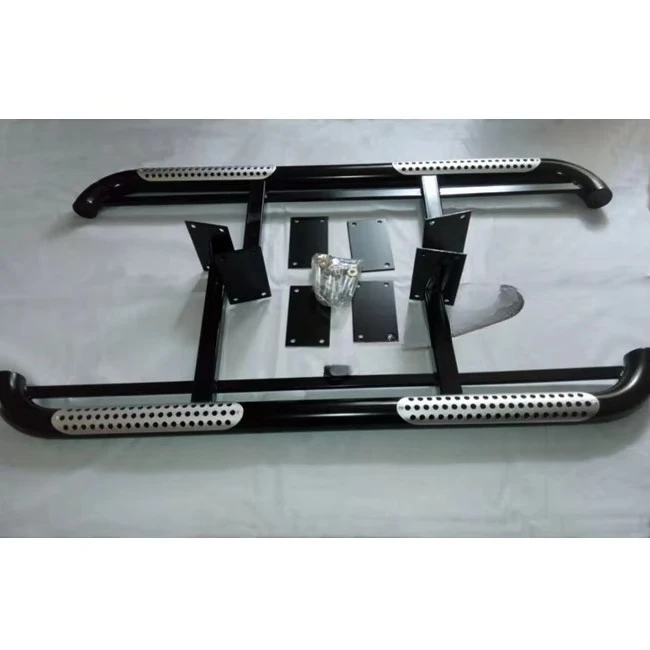 Stopień boczny do samochodu terenowego 4WD, pasujący do LC80 FJ80, progi do drzwi, platforma boczna, stopień na zamówienie