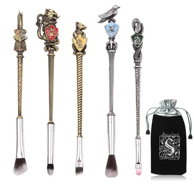 

Harry Potter Makeup Brushes Set Cosmetic Brushes Kit Women Eye Shadow Eyeliner Blending Pencil Lip Foundation