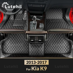 Car Floor Mats For Kia K9 2013 2014 2015 2016 2017 Custom Auto Foot Pads Automobile Carpet Cover Interior Accessories